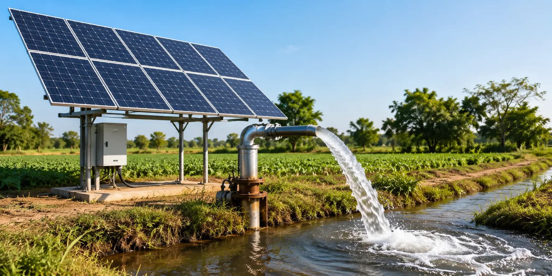 Solar Submersible Pump